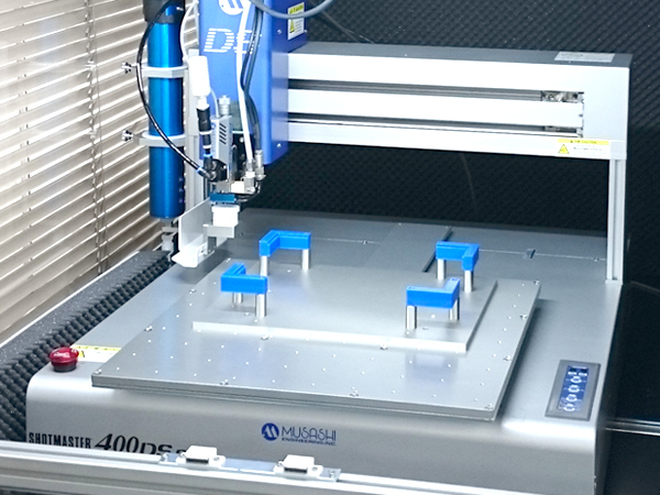 全自動基板コーティング装置 カスタム（武蔵エンジニアリング）