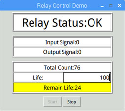 画面4 寿命注意
