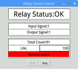 画面5 寿命警告